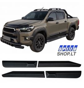 Toyota Hilux 8 durų moldingai apsaugines juostos 